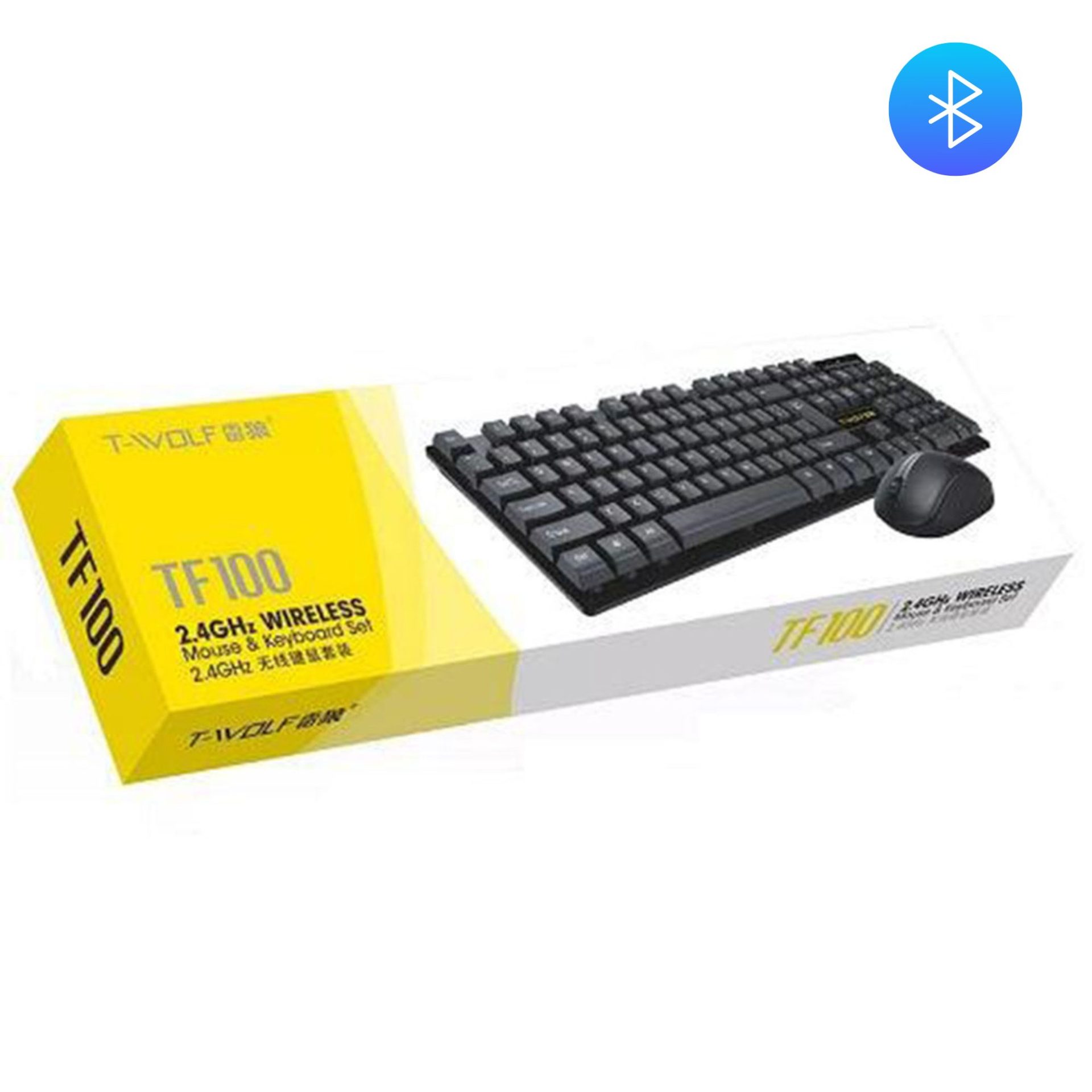 Twolf TF100 Wireless Keyboard and Mouse combo offers a reliable, clutter-free solution for your workspace. Enjoy smooth typing and precise control. Available now at slitems.lk.