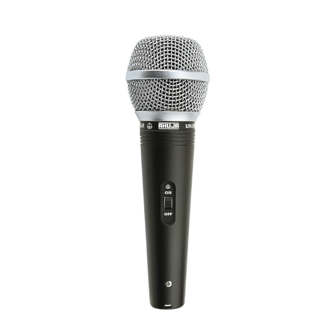 Explore the Ahuja AUD-100XLR Microphone, a professional dynamic XLR microphone delivering clear, high-quality audio—perfect for vocals, presentations, and recording | slitems.lk