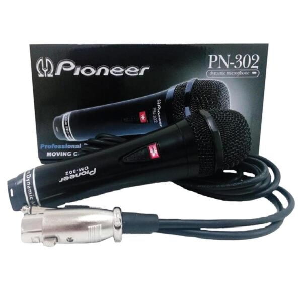 Shop the Pioneer PN-302 Professional Dynamic Microphone for crisp, reliable sound. Ideal for vocal performance, karaoke, and recording with durable build quality. | sl-items.lk