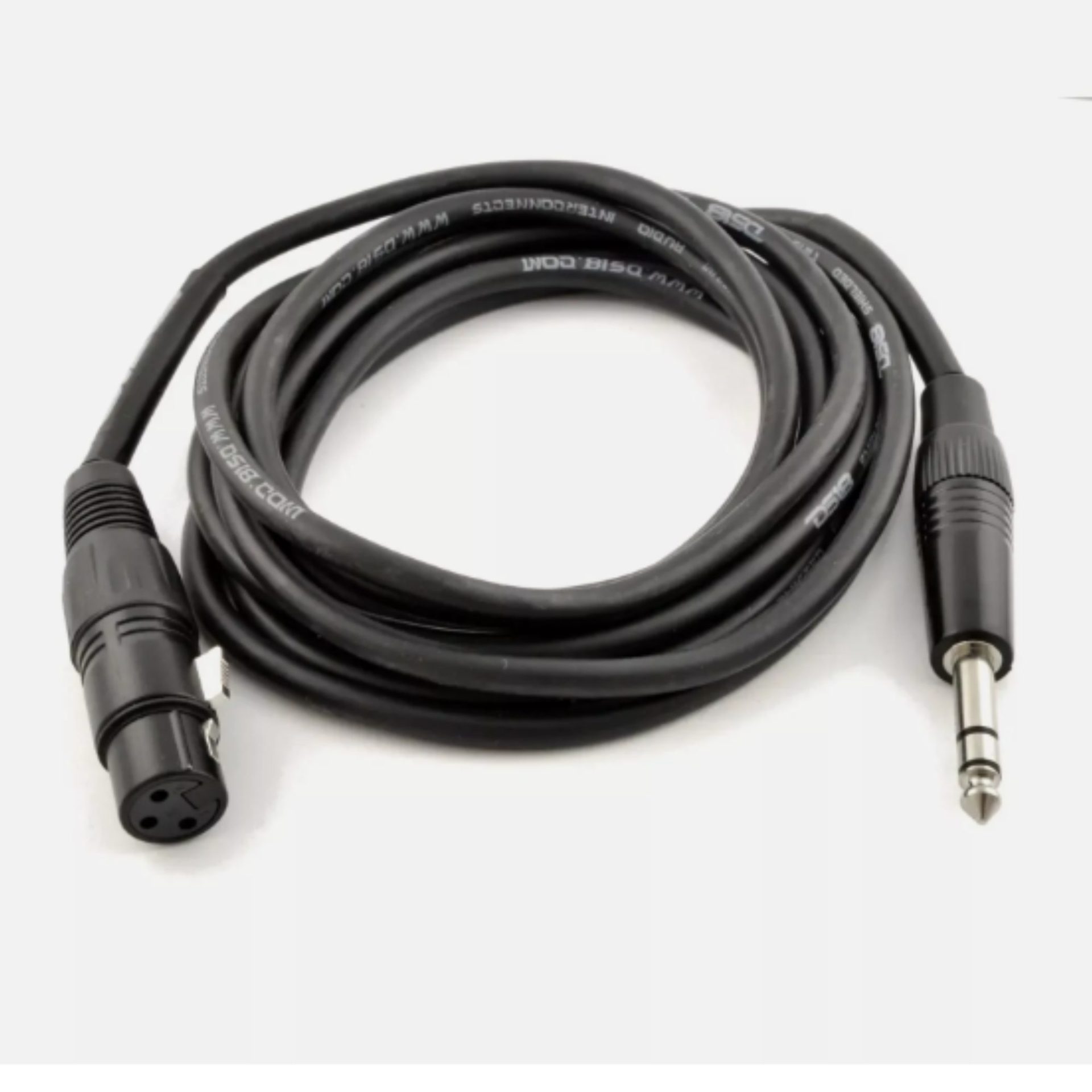 Get superior audio performance with the Pro Balanced Interconnect REAN XLR3 Female to 1/4 in TRS 24 AWG Microphone Cable. Perfect for studio and live sound setups. Available now at SLitems.lk.