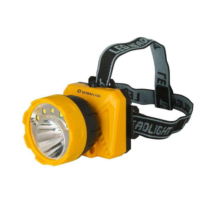 Stay prepared with the Headlamp LED 5372. Featuring 5SMD LEDs, 1W power, and 2 lighting modes, this yellow and black Ultraflash headlamp is perfect for outdoor adventures and work tasks. Shop now at SLitems.lk.