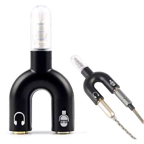 Enjoy shared listening experiences with this Audio Splitter 3.5mm Jack AUX Cable, allowing two headphones or speakers to connect to a single device. Ideal for music sharing, movie watching, or collaborative work, this durable and compact splitter provides high-quality sound transmission without signal loss. Compatible with most smartphones, tablets, laptops, and MP3 players, it’s the perfect accessory for all your audio needs | @slitems.lk
